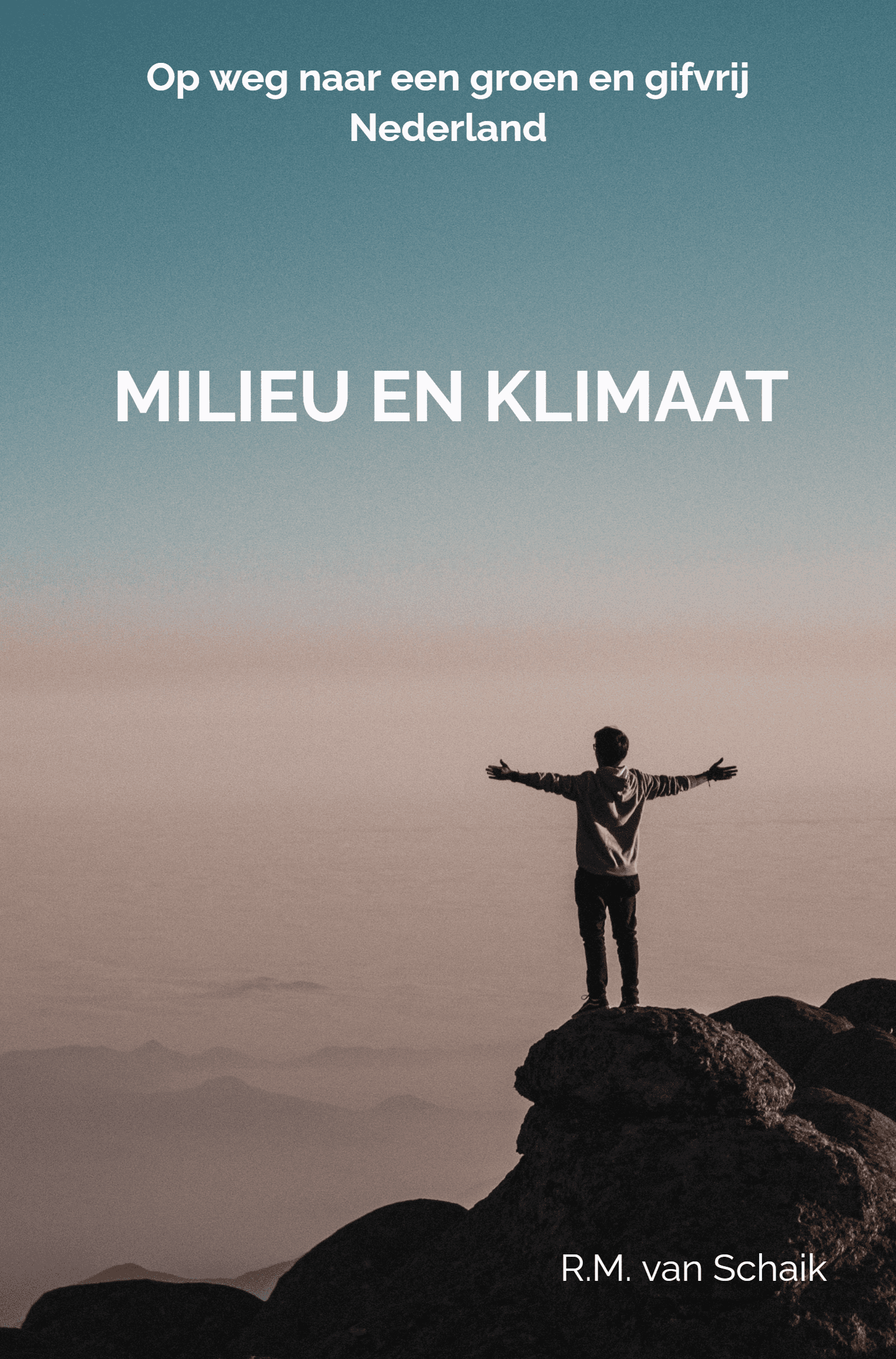 De cover van het boekmilieu en klimaat geschreven door R.M. van Schaik